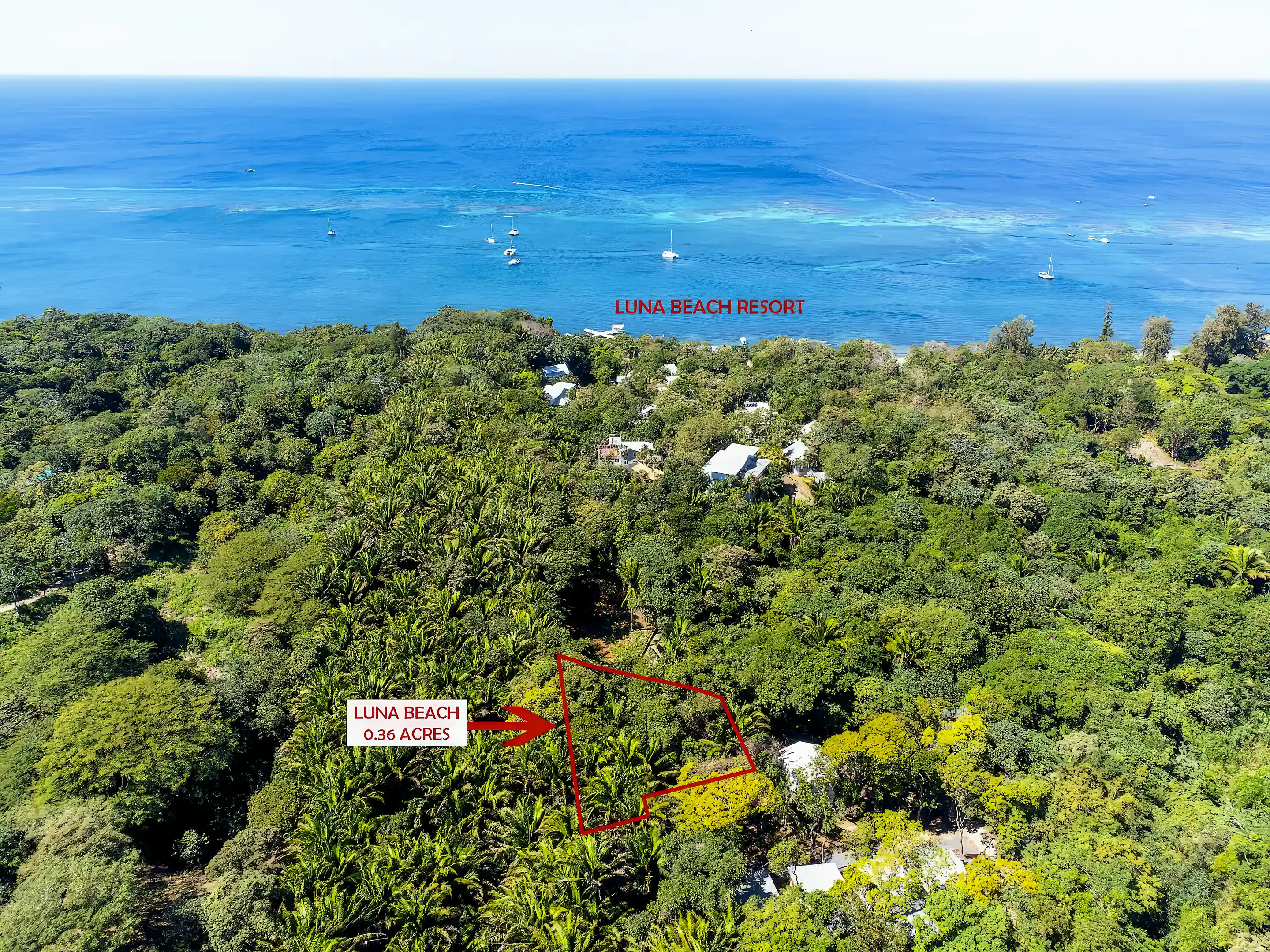 Lot for Sale in Luna Beach Road, West End, Luna Beach, Roatan, Bay Islands, Honduras