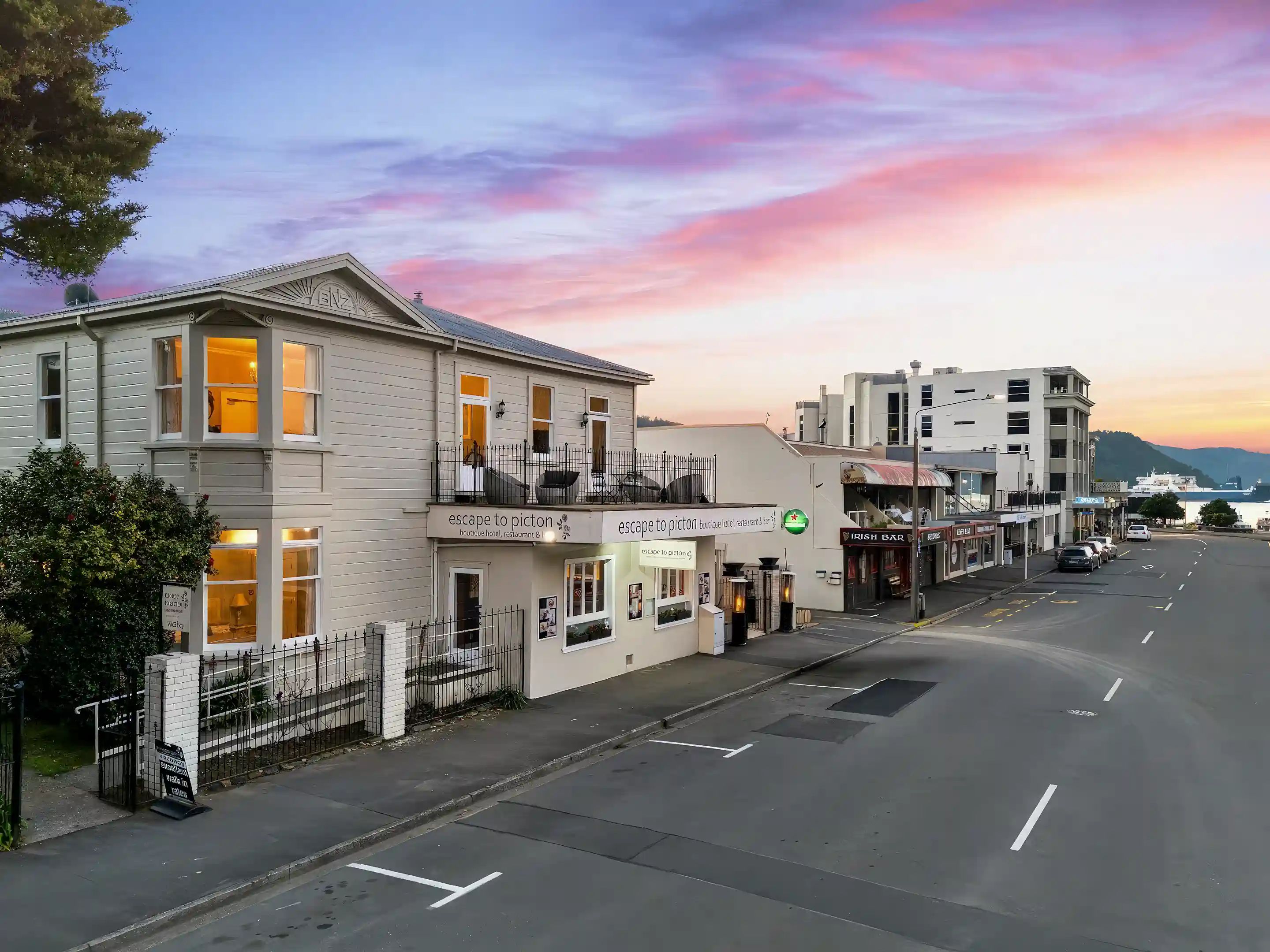 Boutique Hotel Restaurant for Sale in Picton, Marlborough, New Zealand