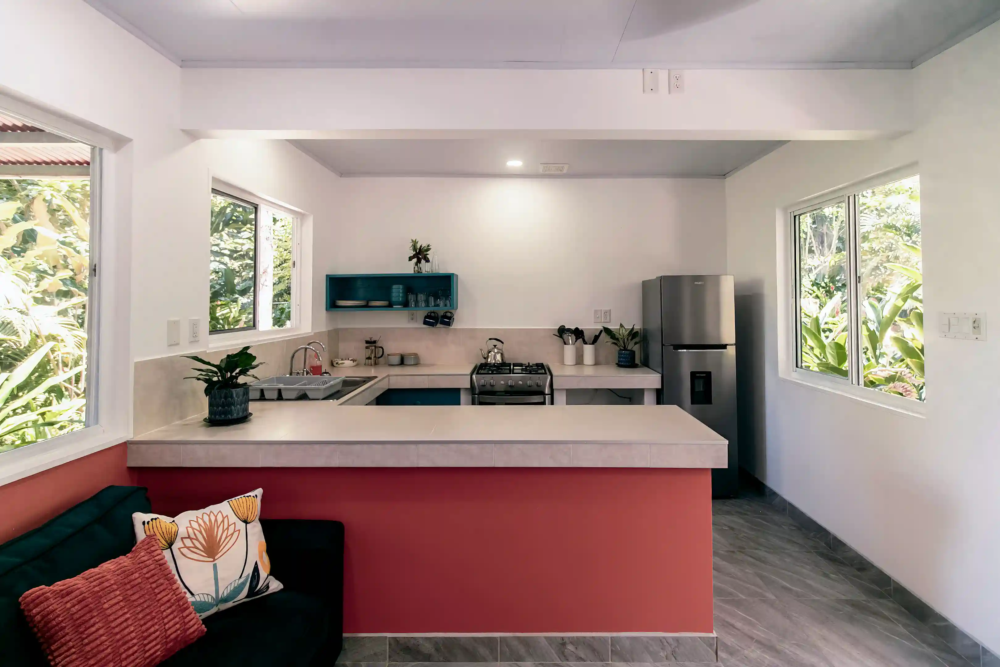 Pool House Kitchen