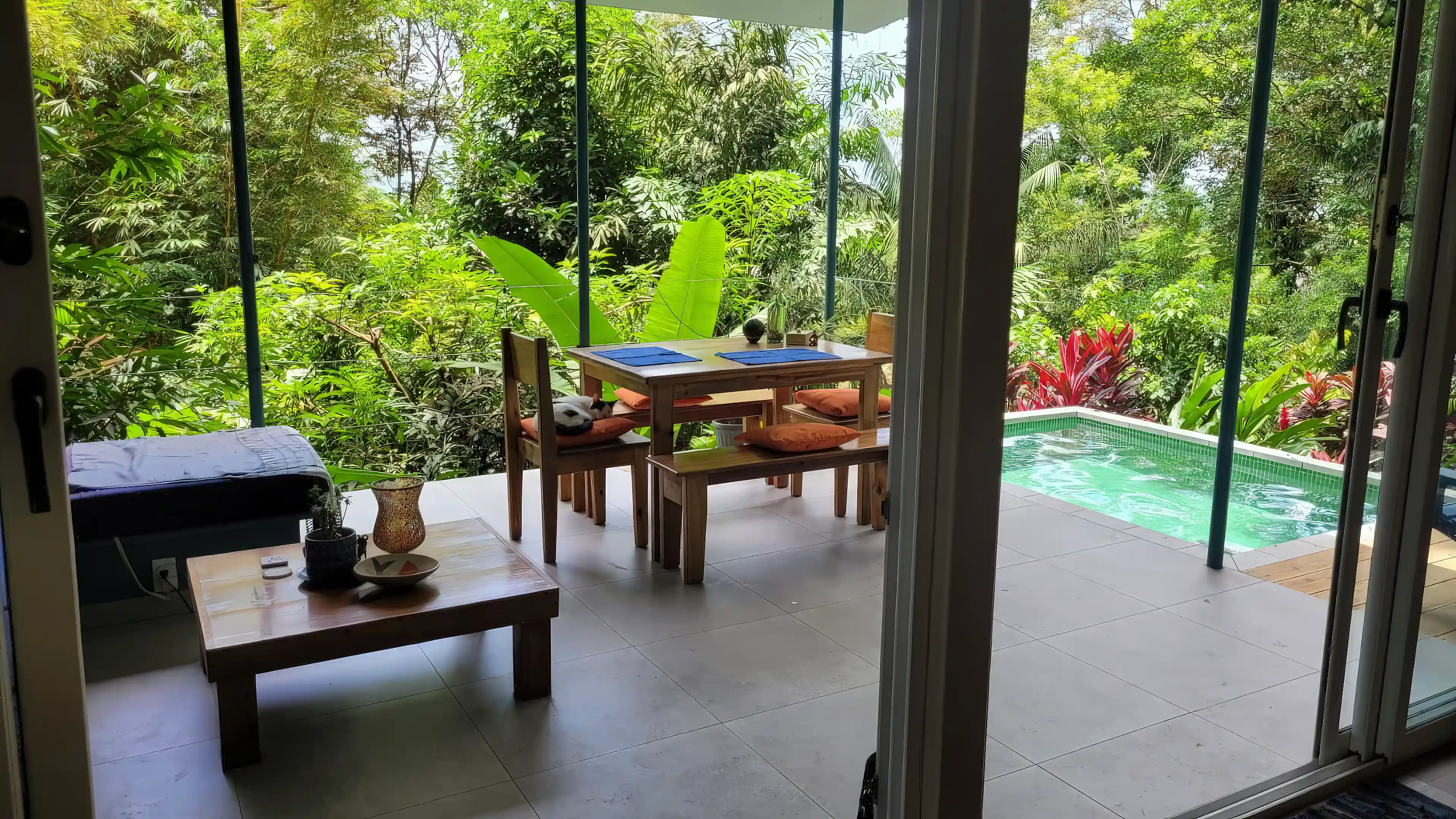 Owners' House Main Patio and Pool