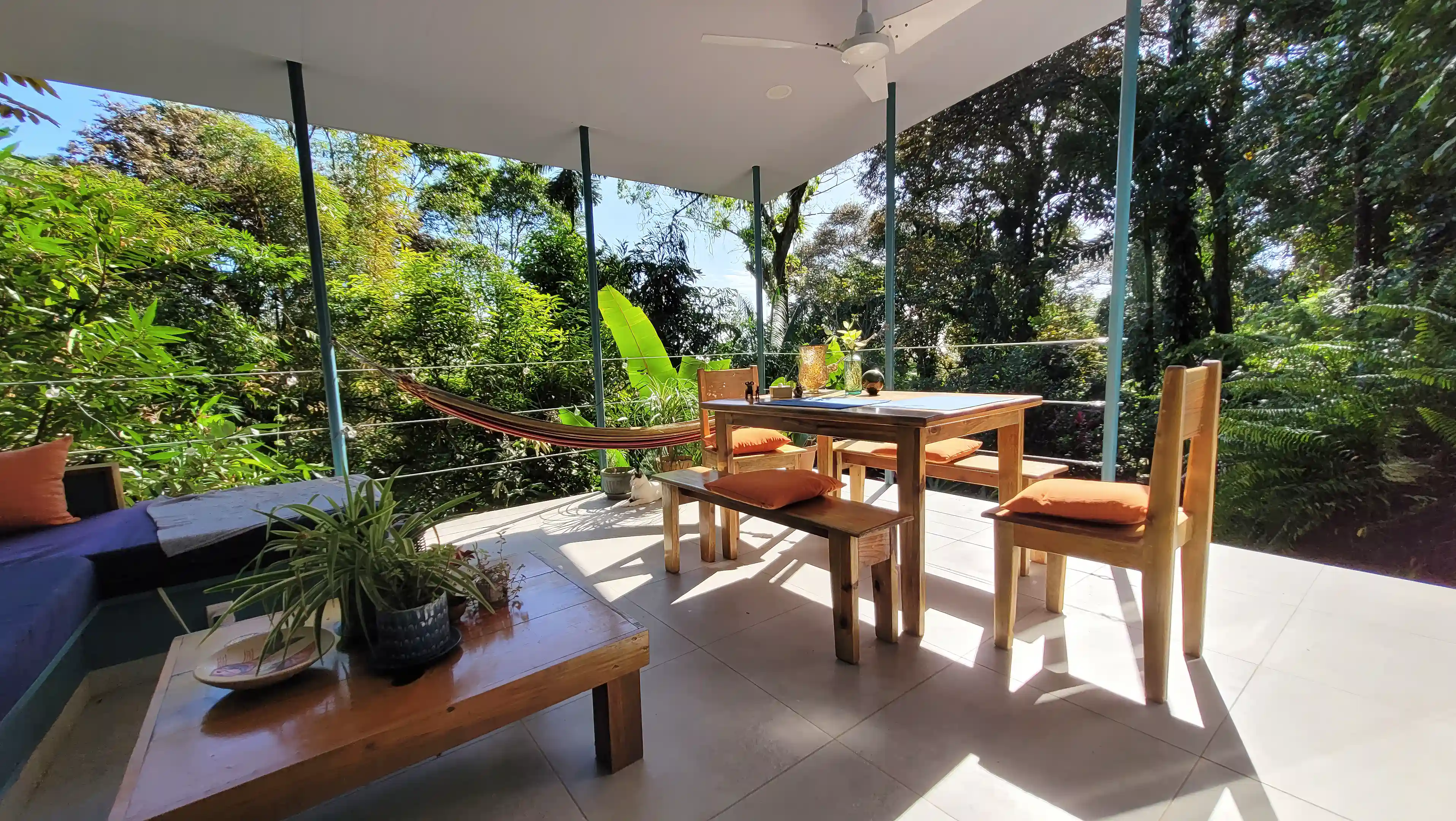 Owners' House main patio