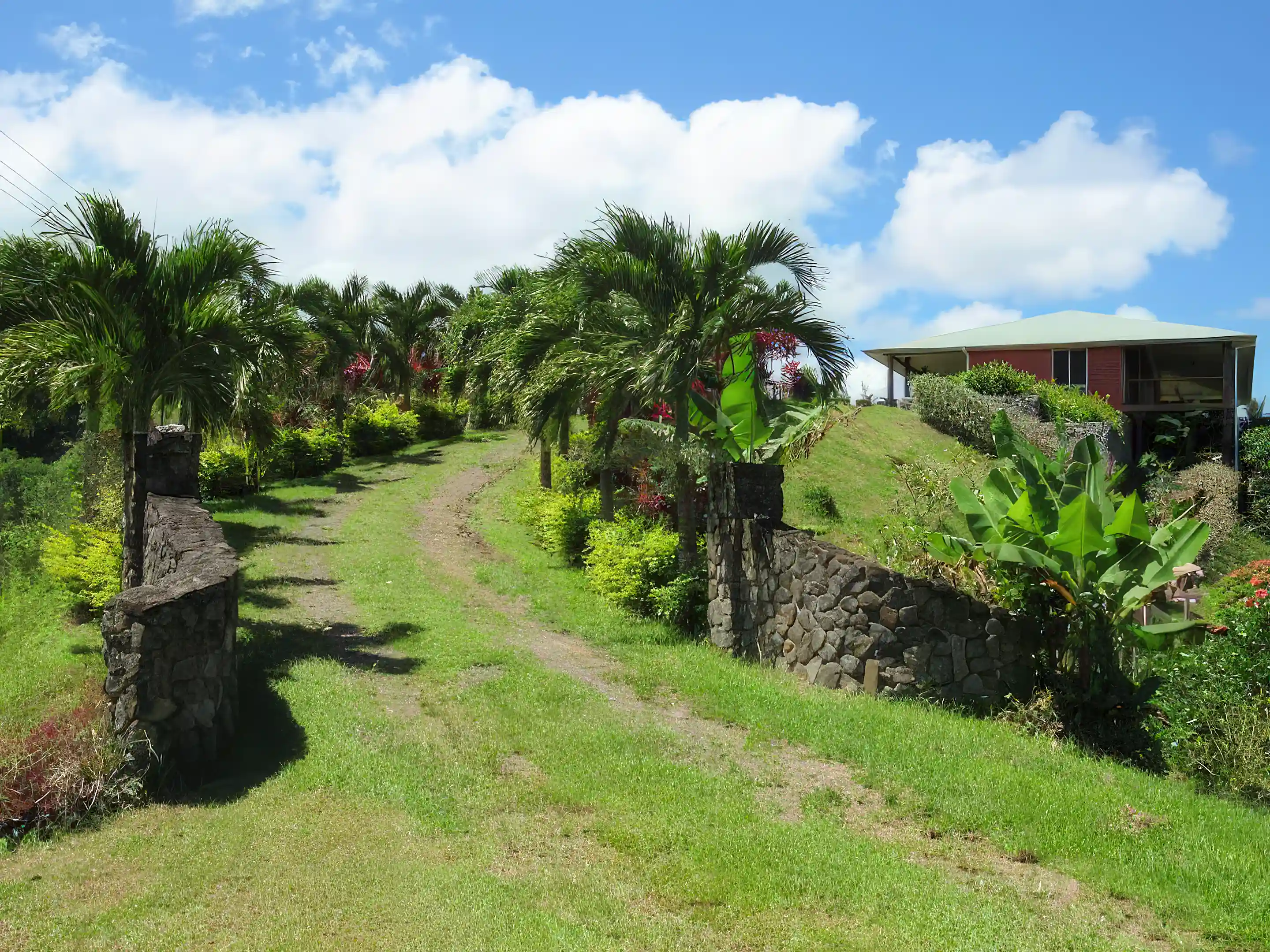Driveway to Main House