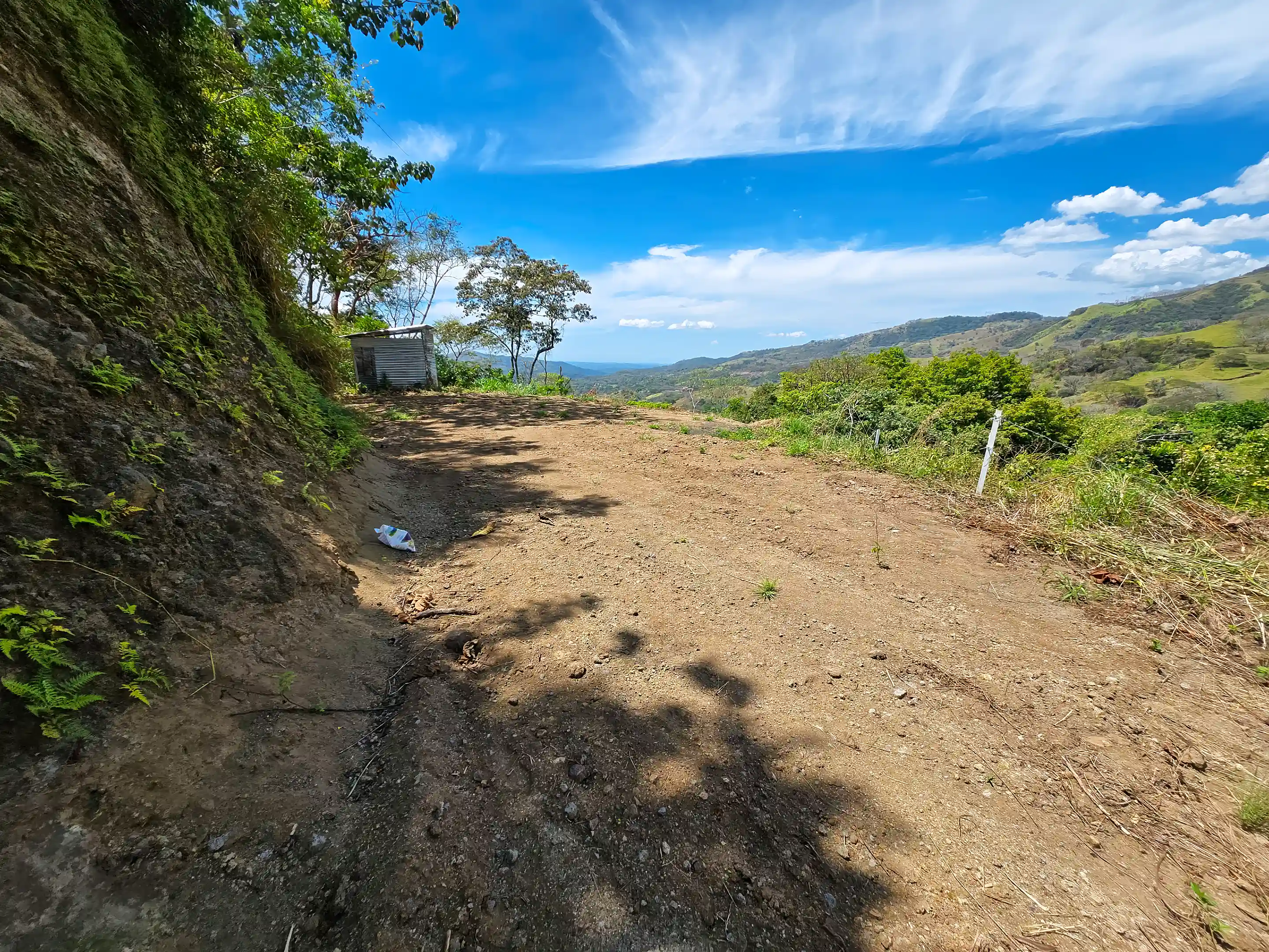 View of Lot 1 from the boundary with Lot 2
