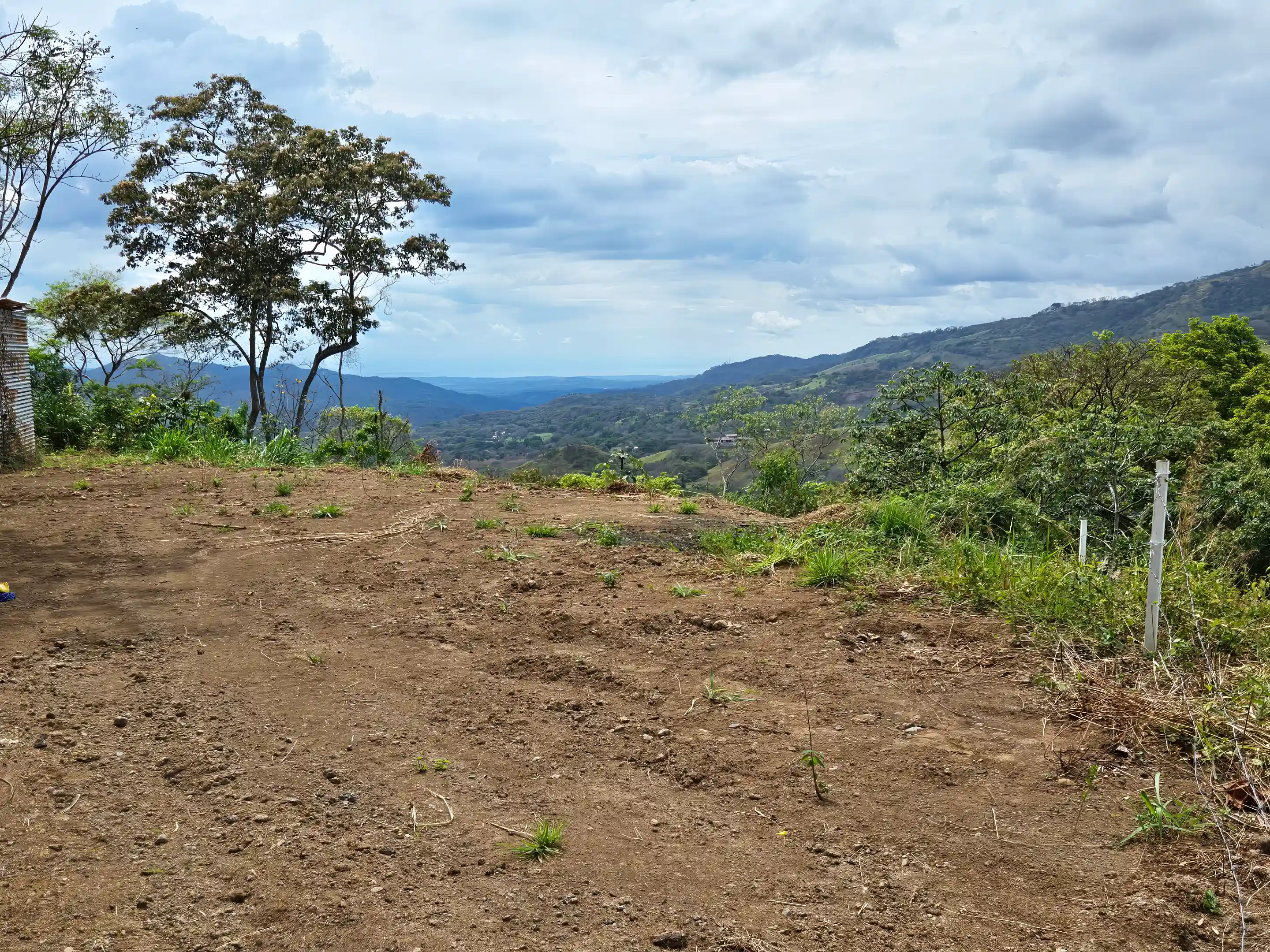 View of Lot 1 from the boundary with Lot 2