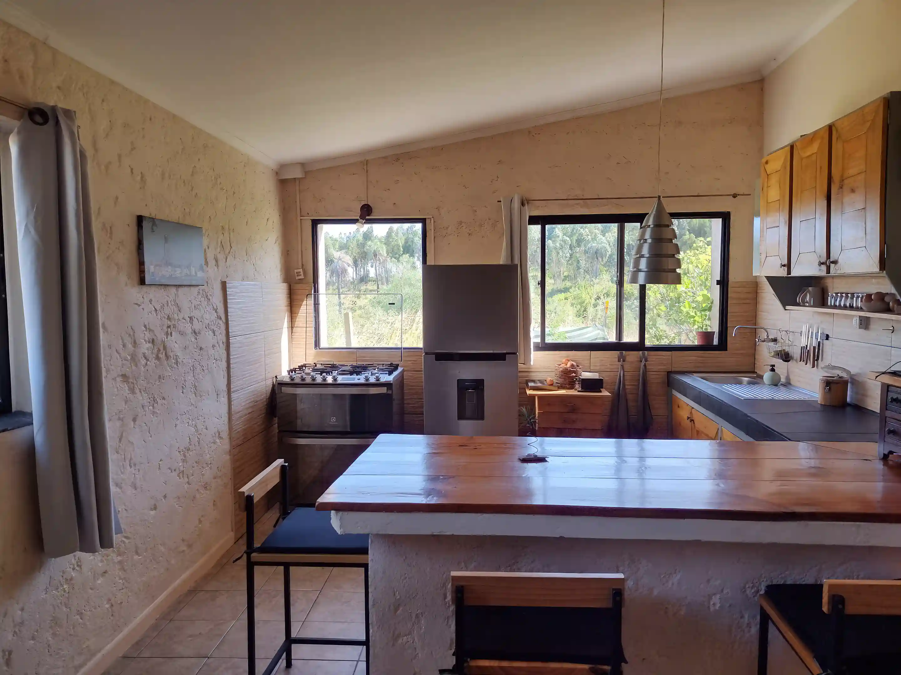 Wide open kitchen