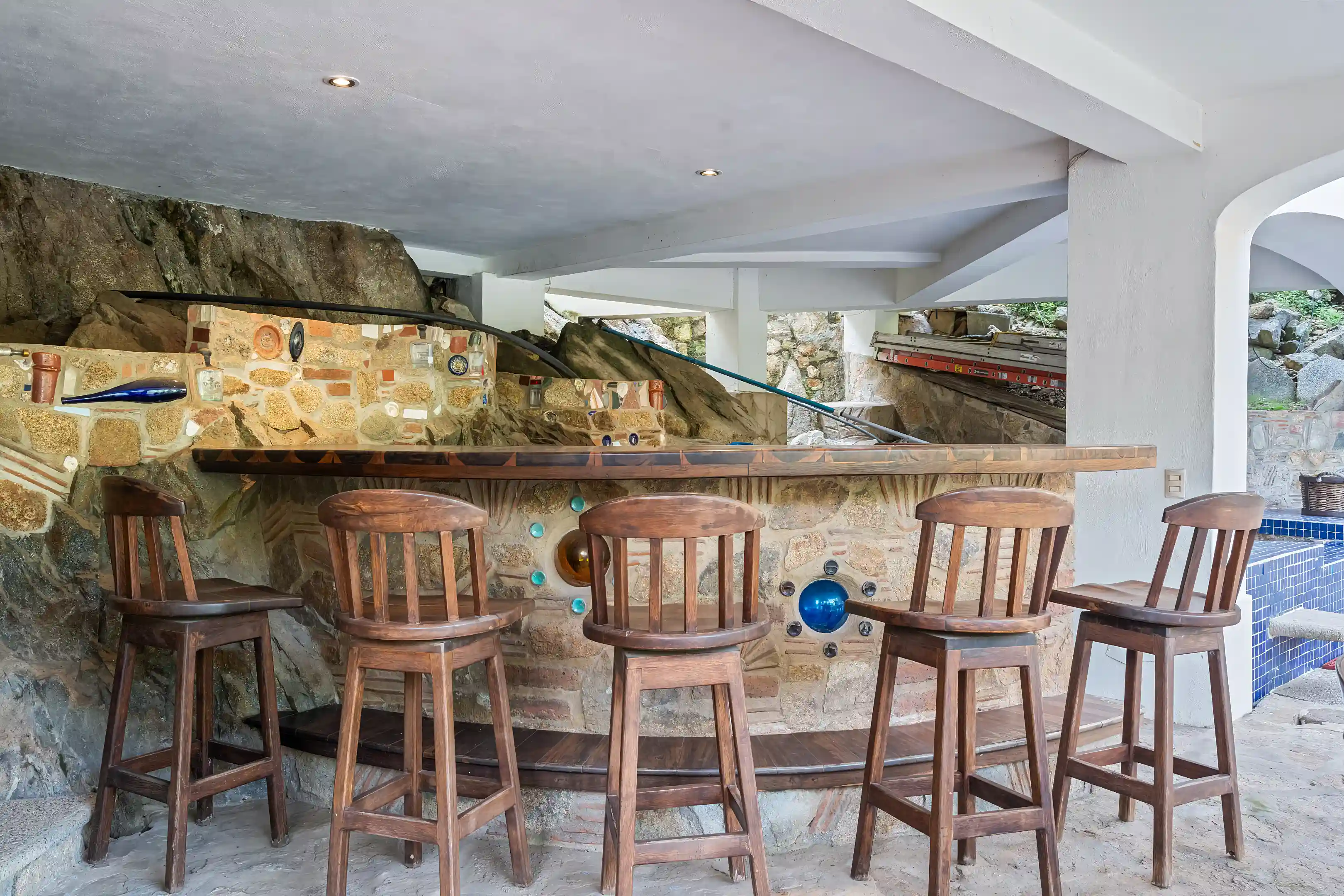 Pool and Entertainment Space