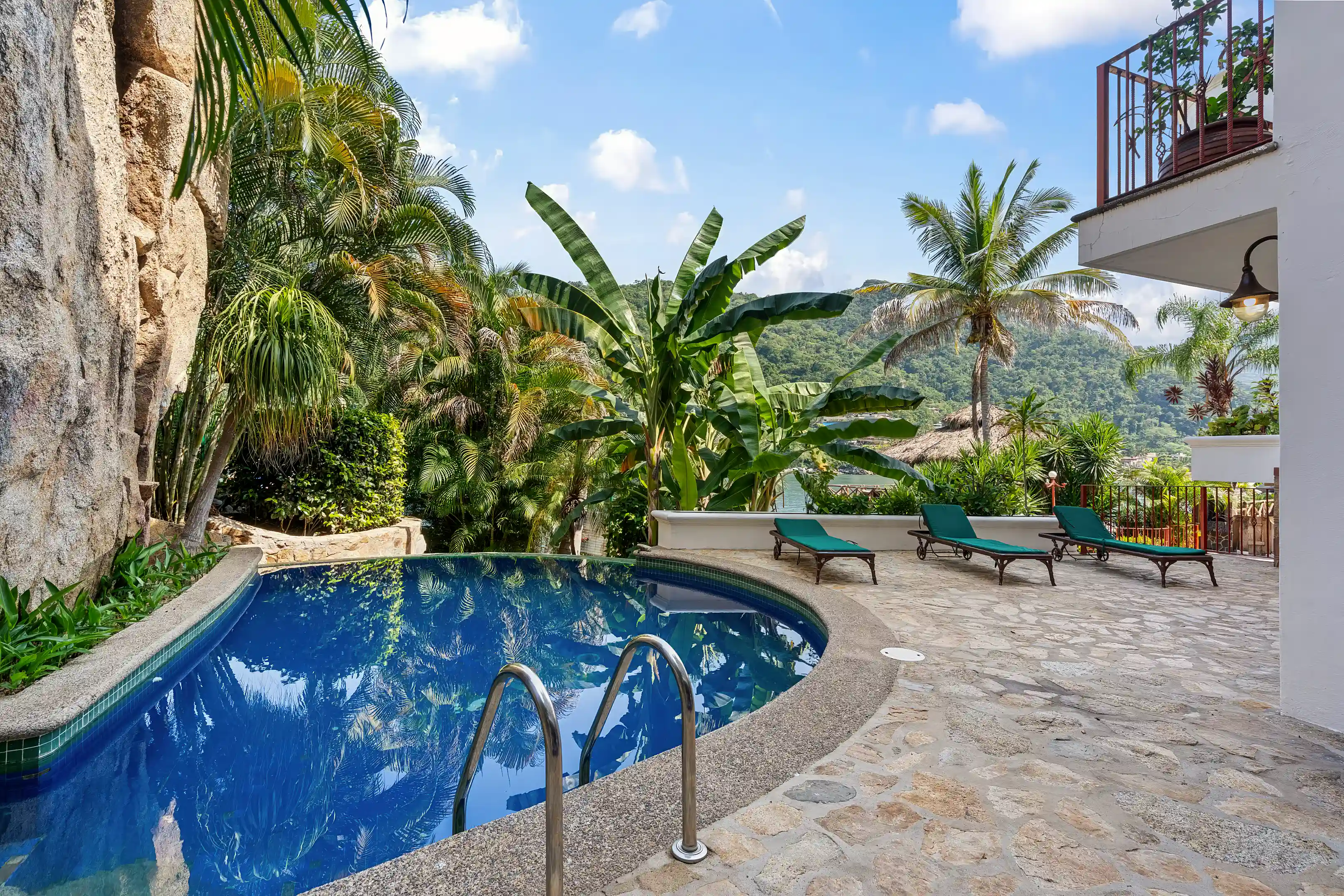 Infinity Pool and Patio Space Level One
