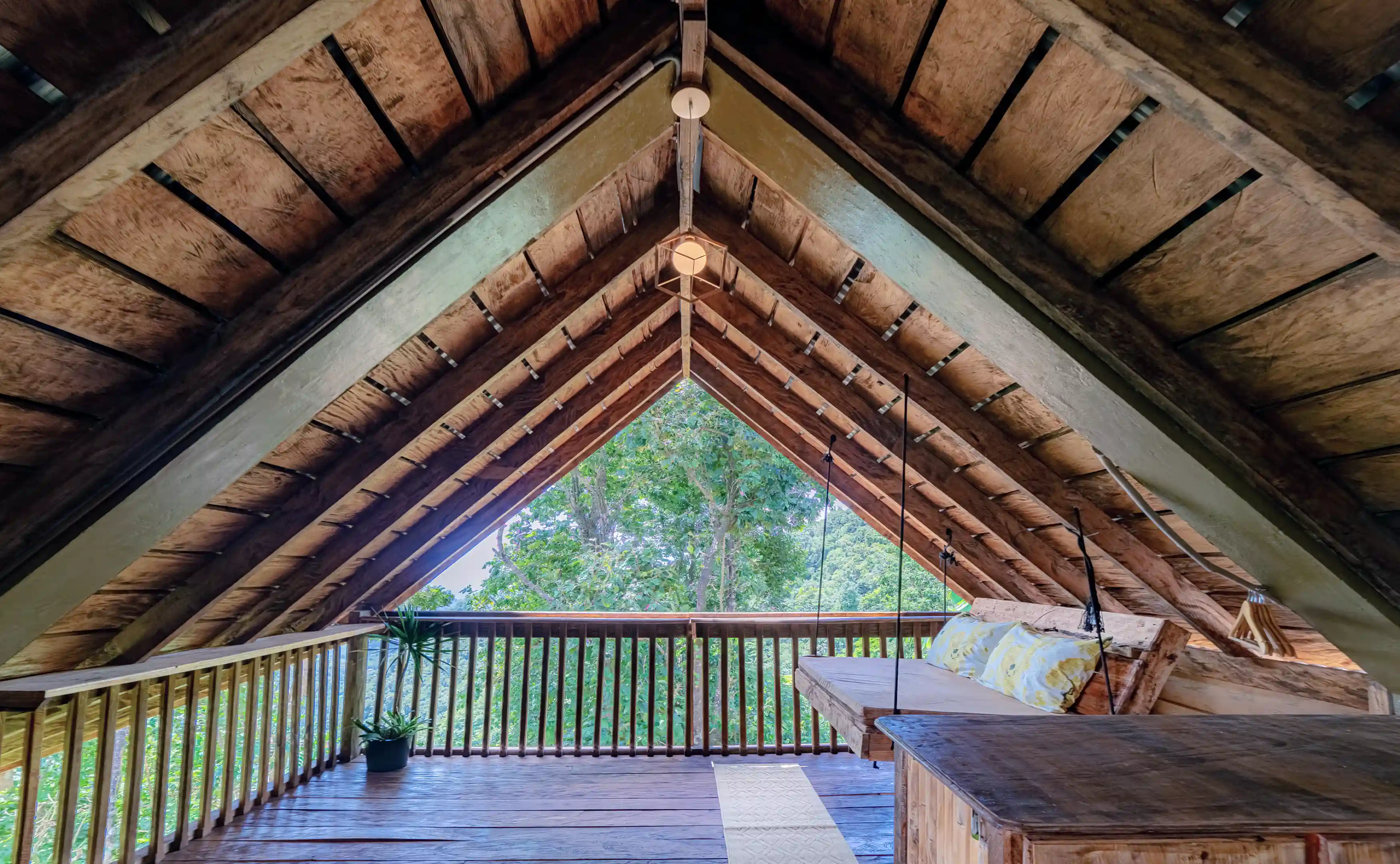 Local timber roofing