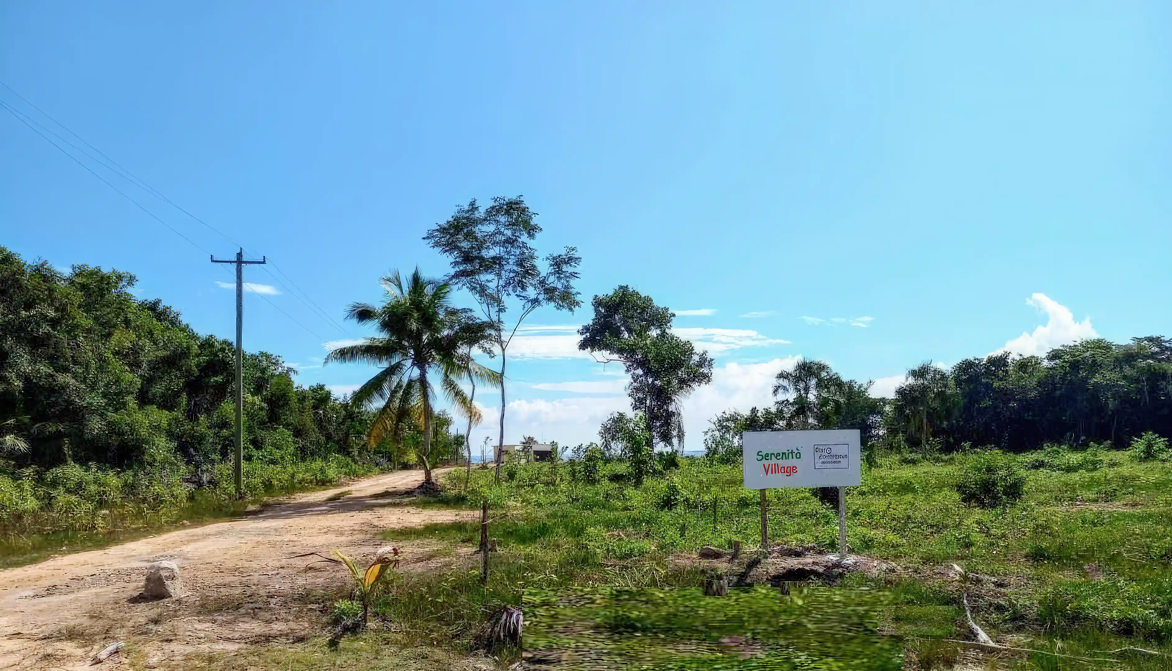Calm, safe tropical location