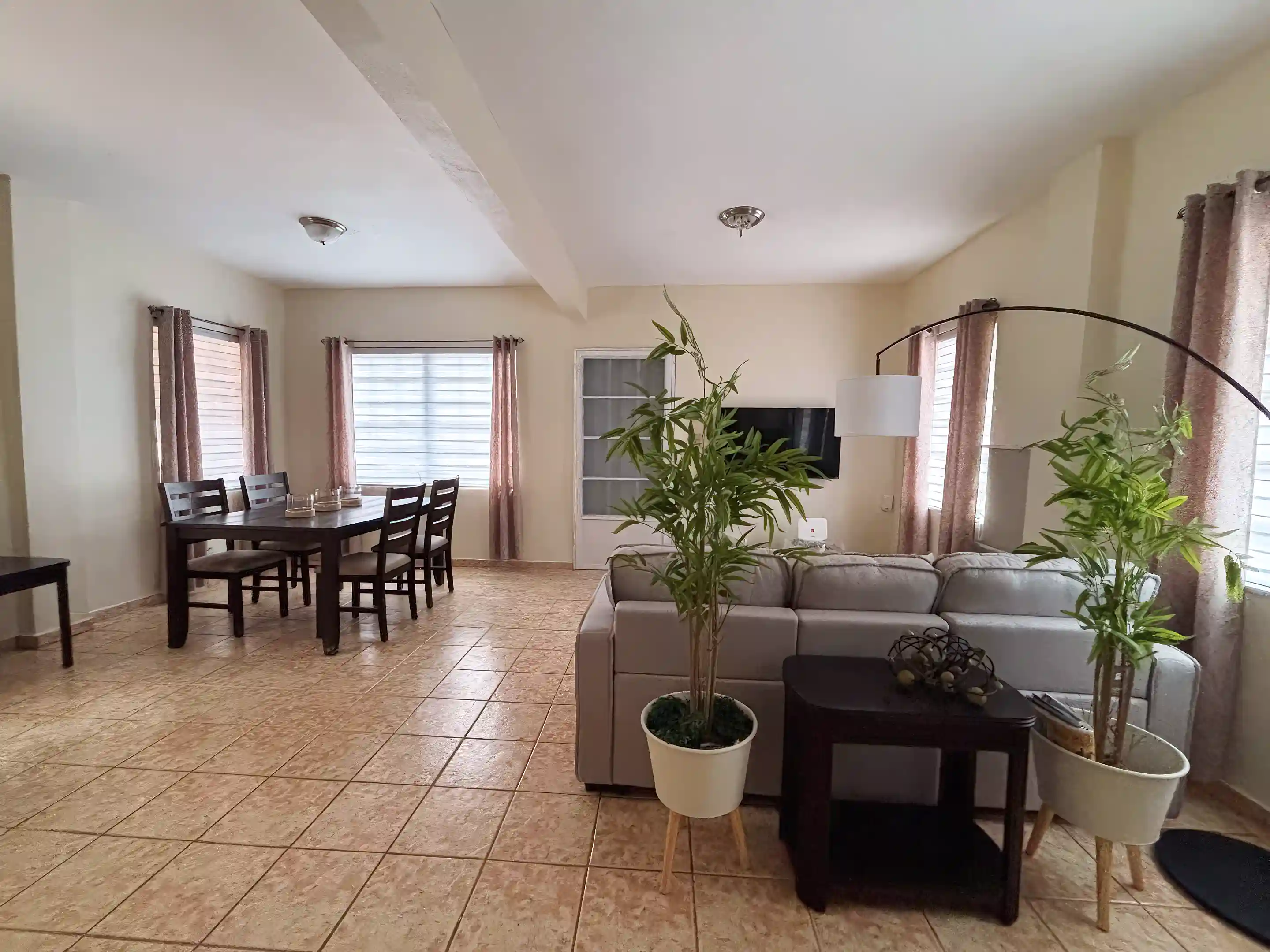 Open design Living and Dining area