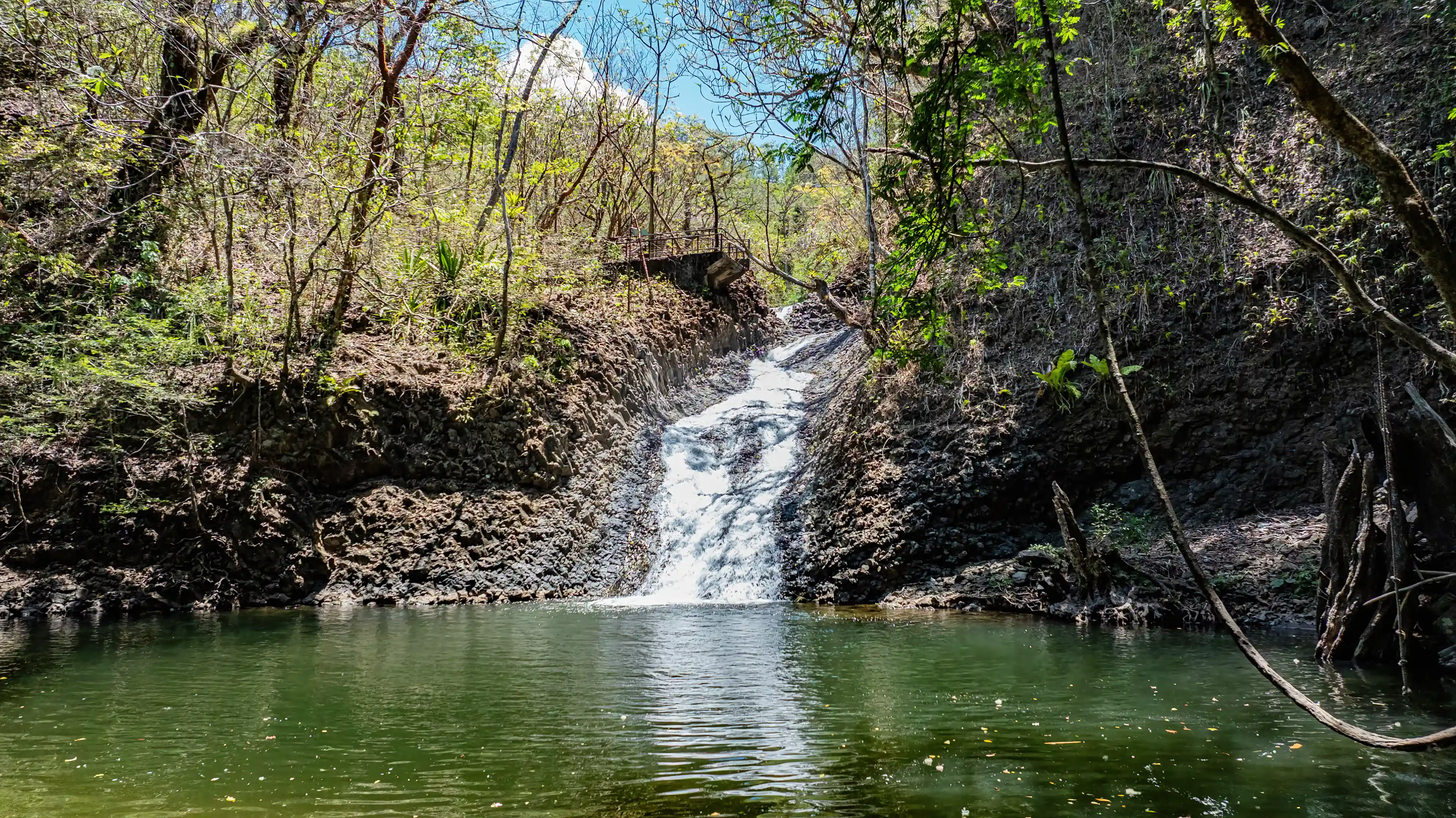 Natural river and waterfall area located just minutes from the...