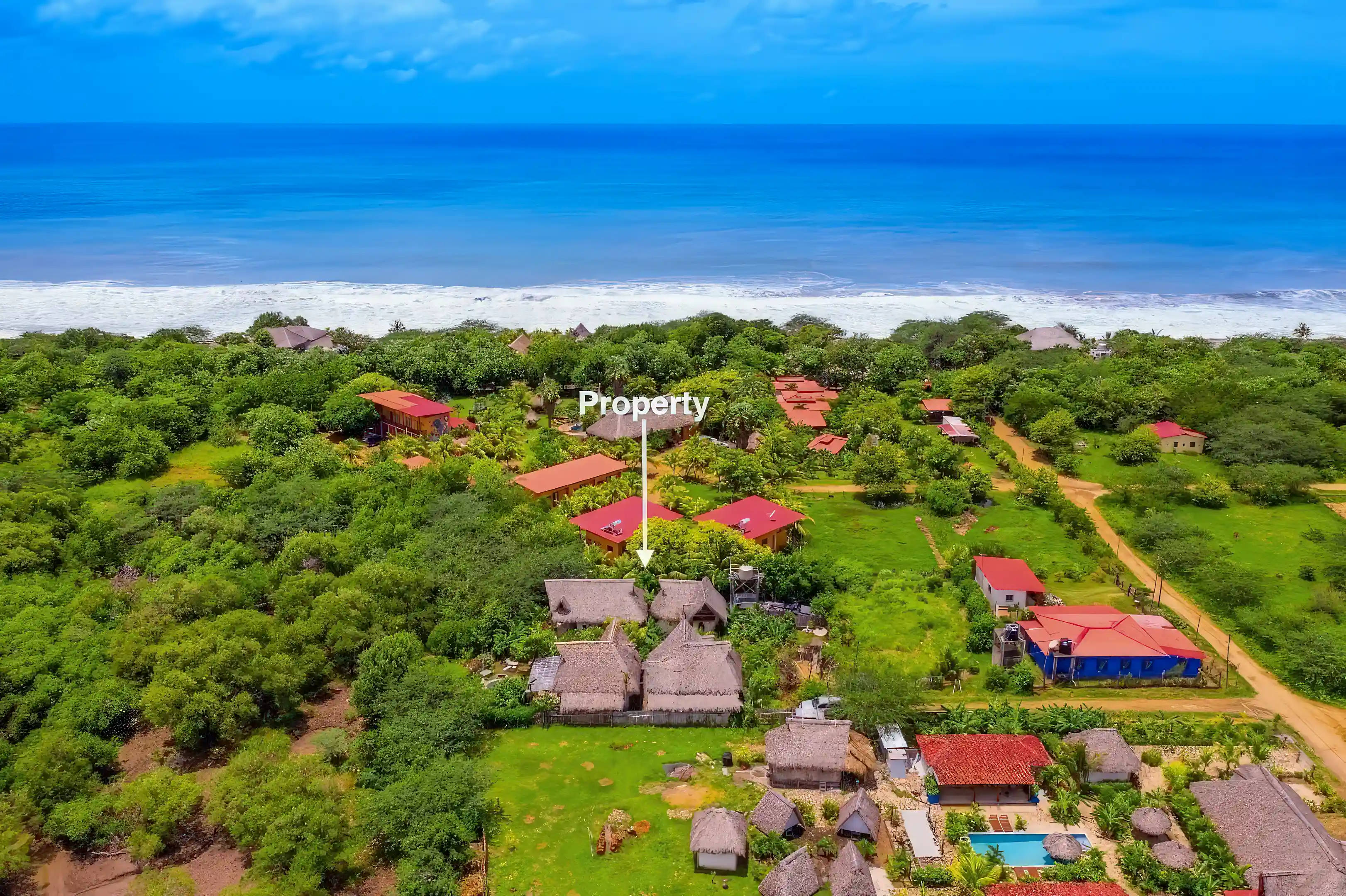 Surf Lodge for Sale in Popyoyo, Tola, Rivas, Nicaragua