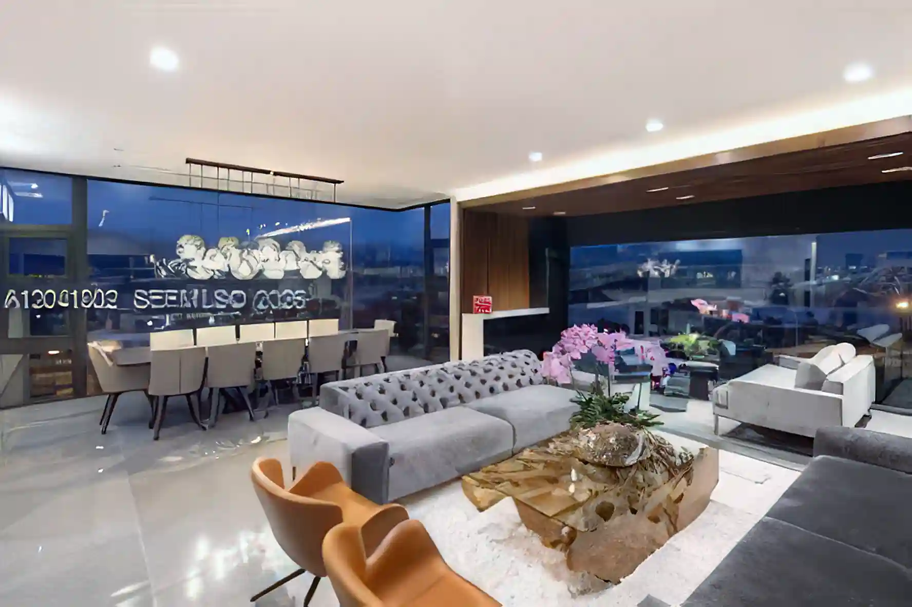 Living and Dinning Rooms
