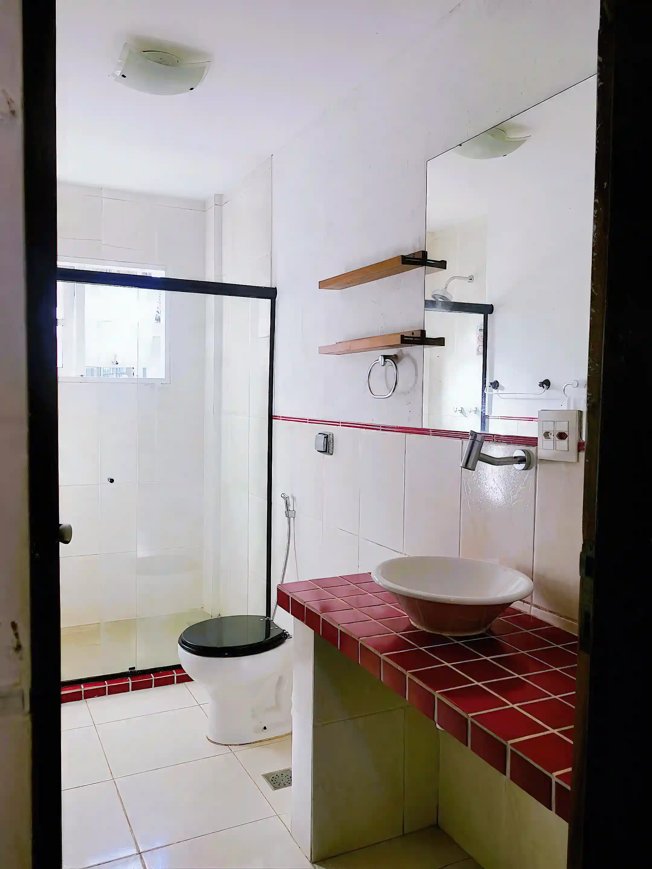 bathroom of the suite