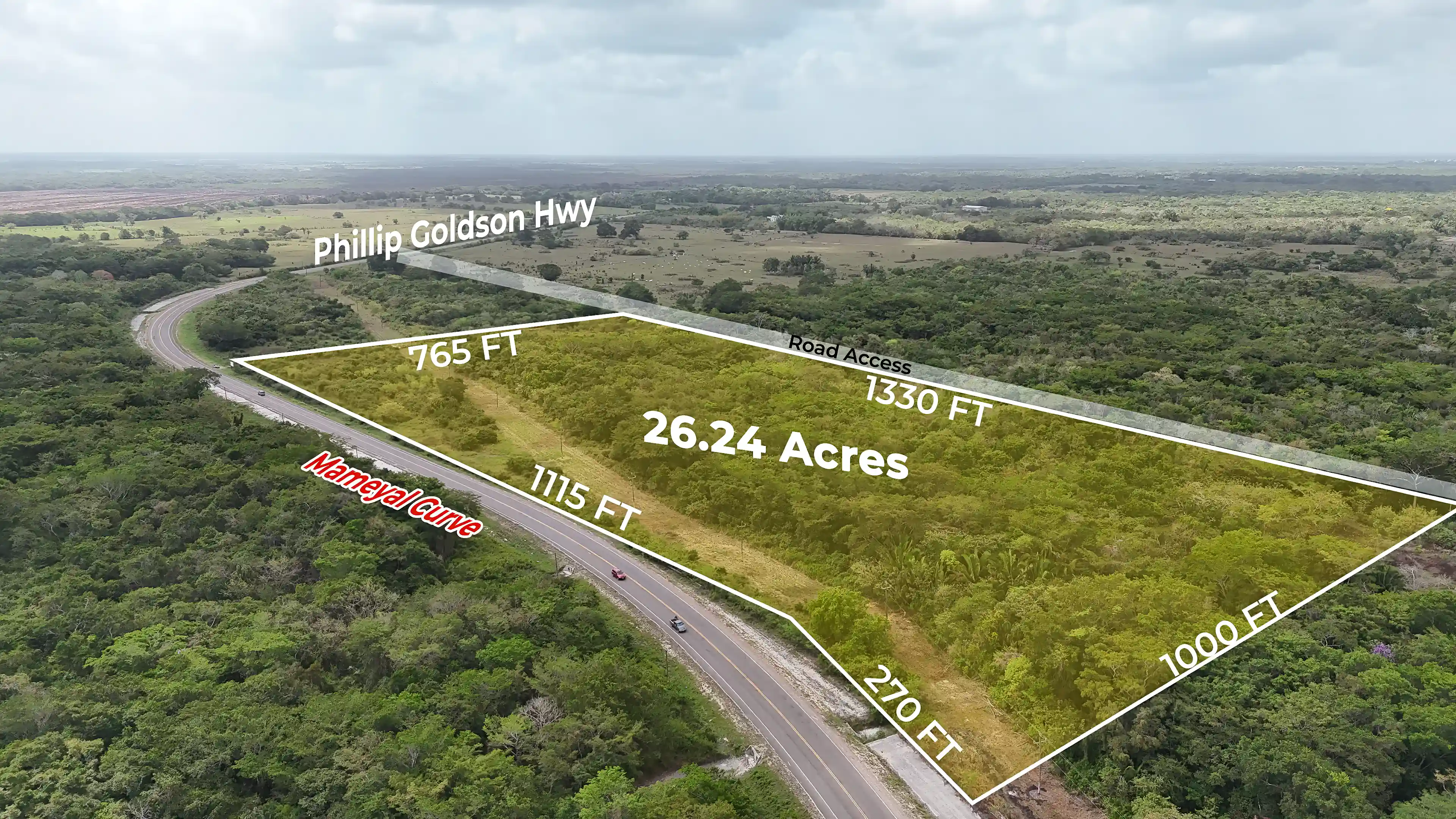 Commercial Land for Sale in Orange Walk, Belize