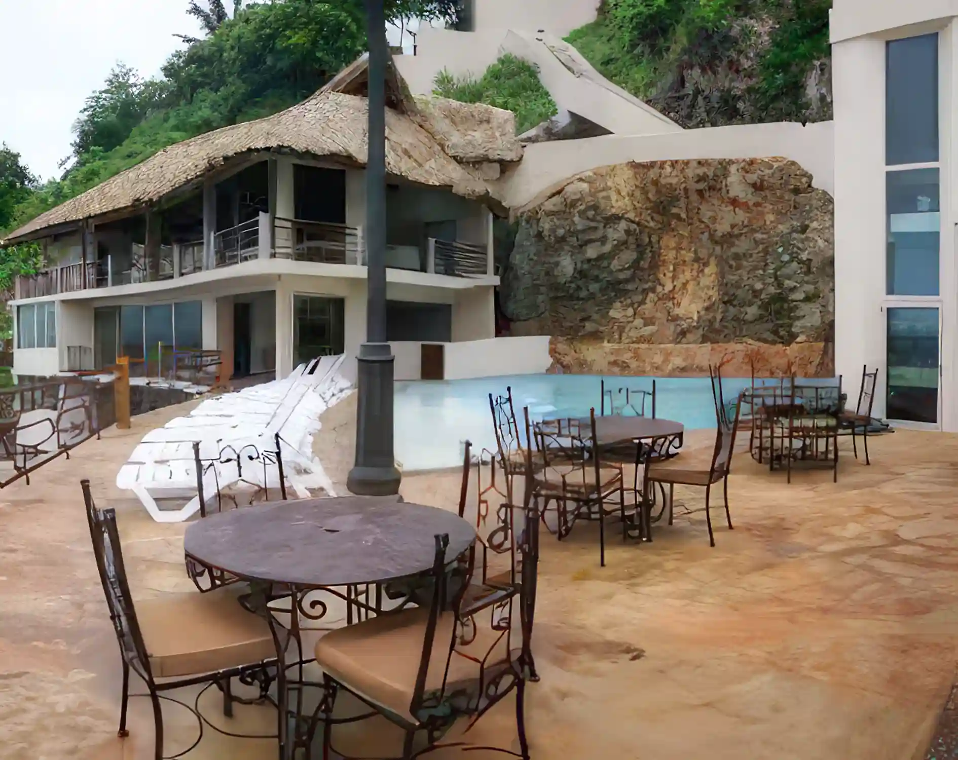 Pool area