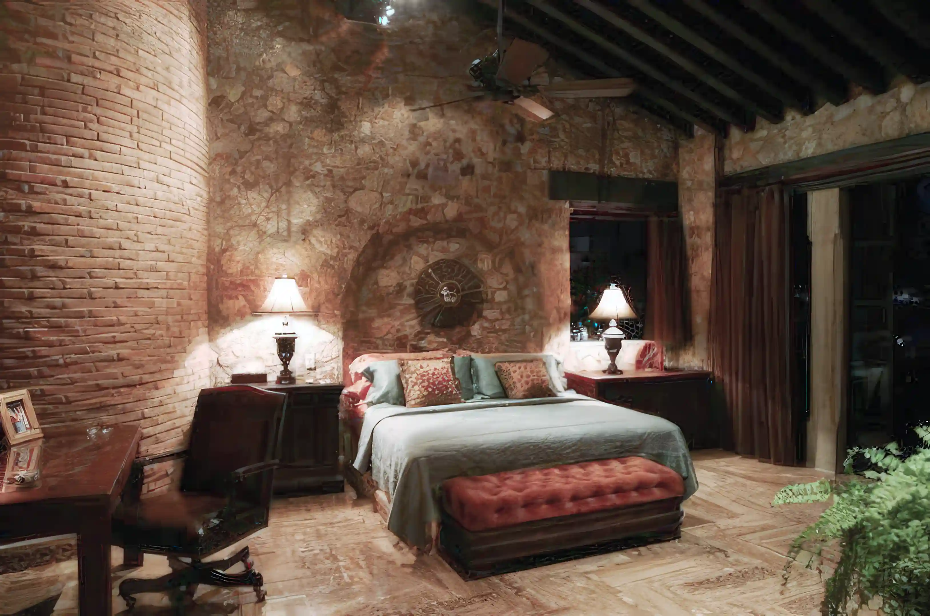 Bedroom of Julio Iglesias