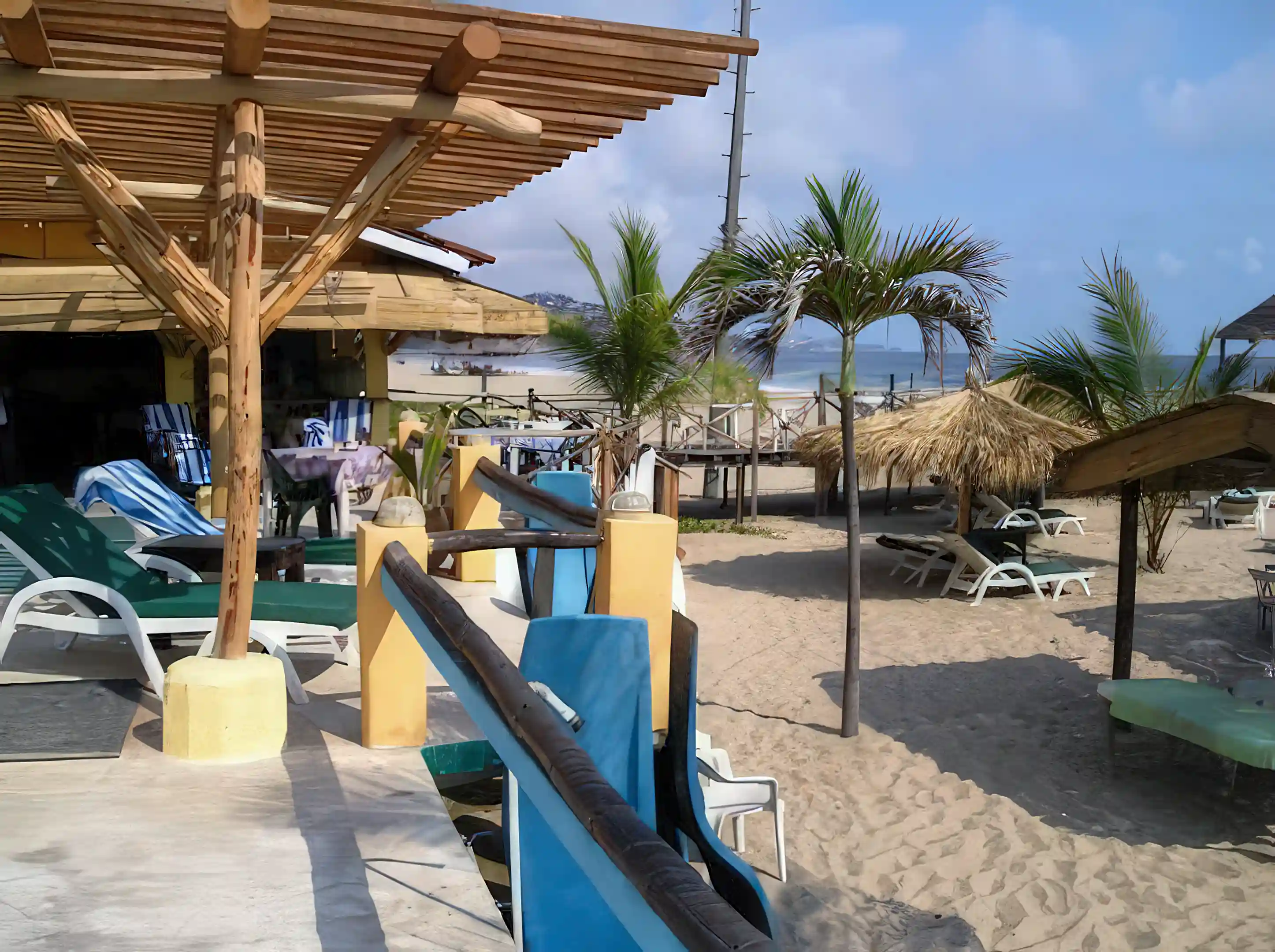 Deck of pool