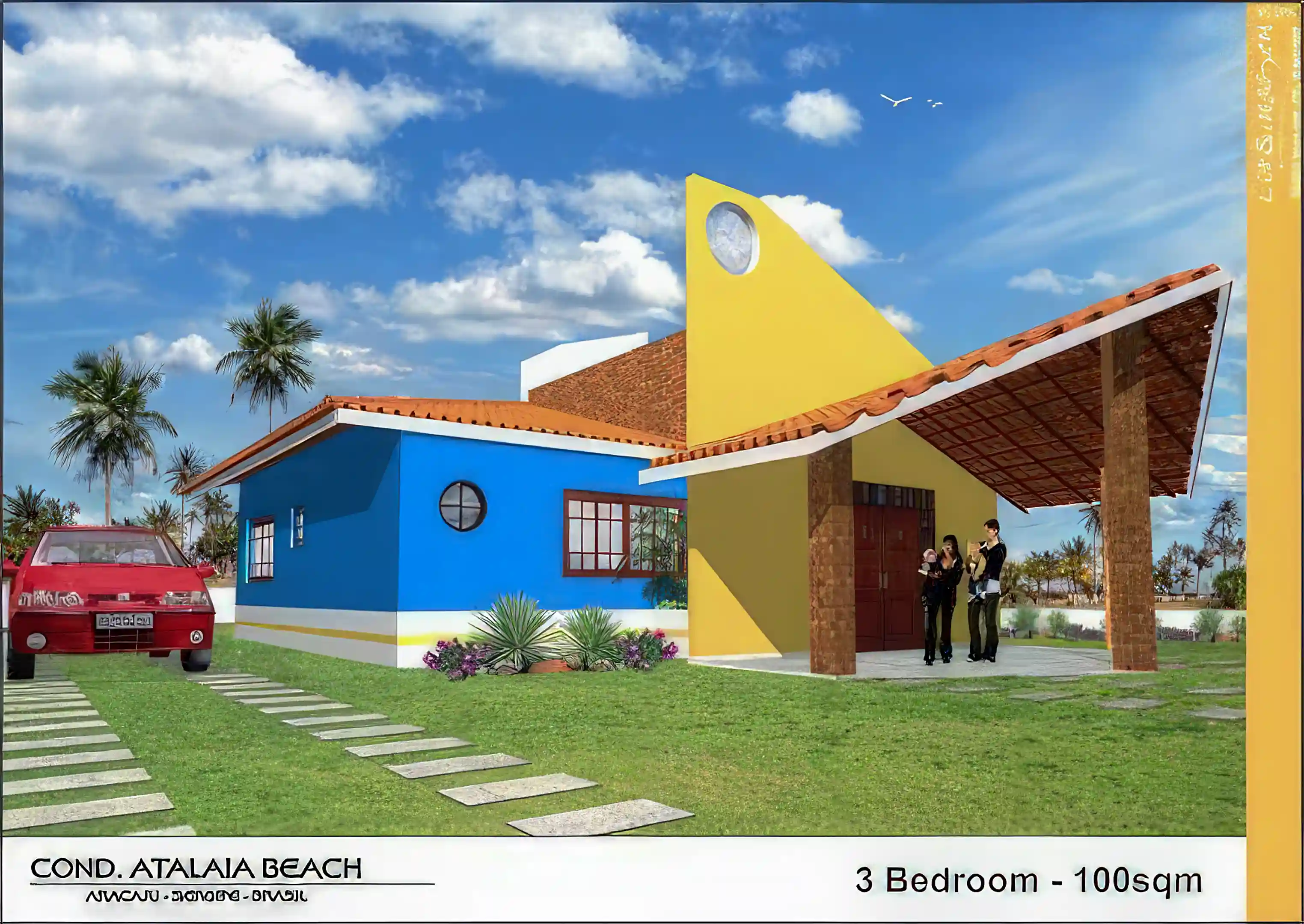 3 bed villa new design!