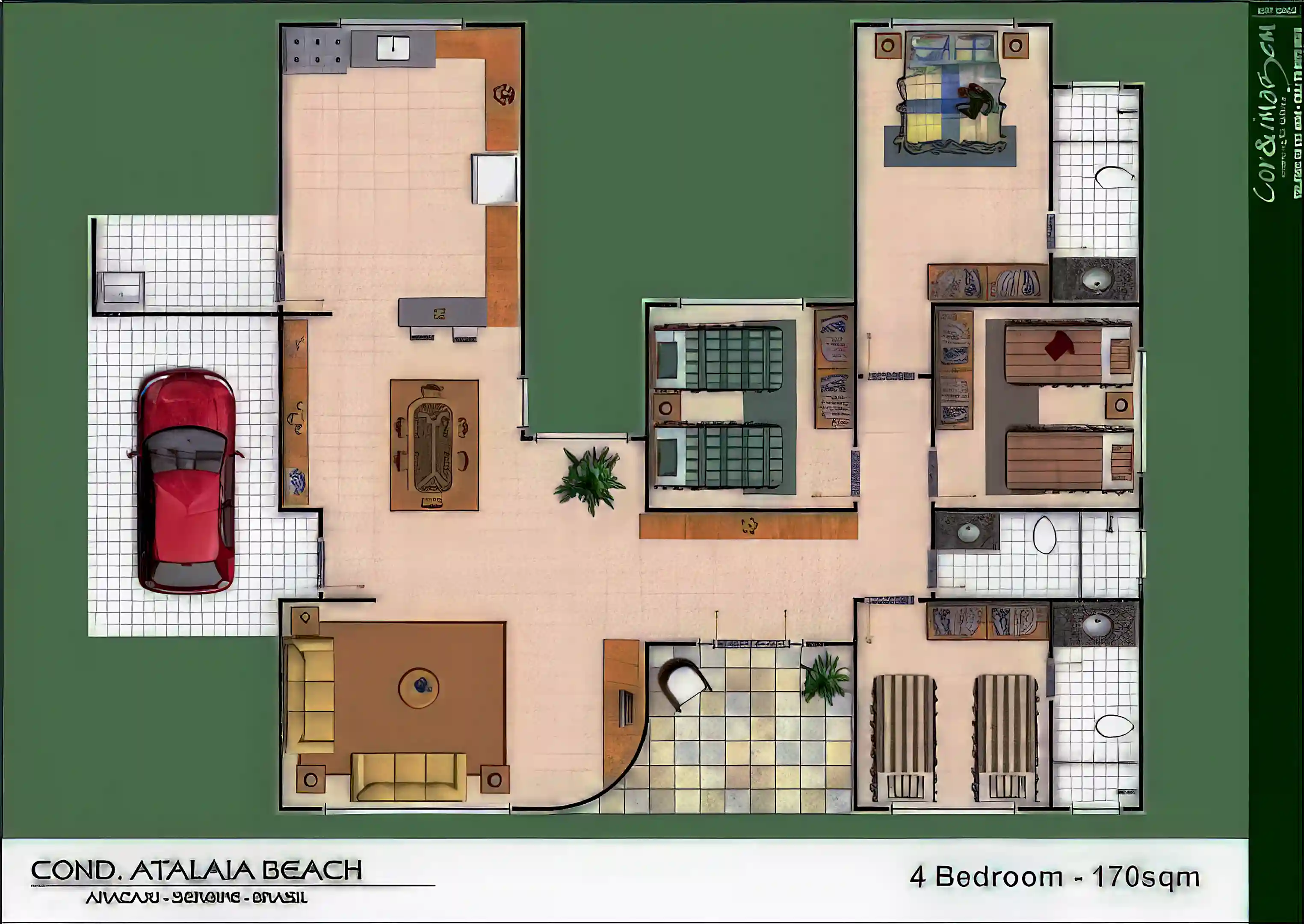 Custom designed villa new design!