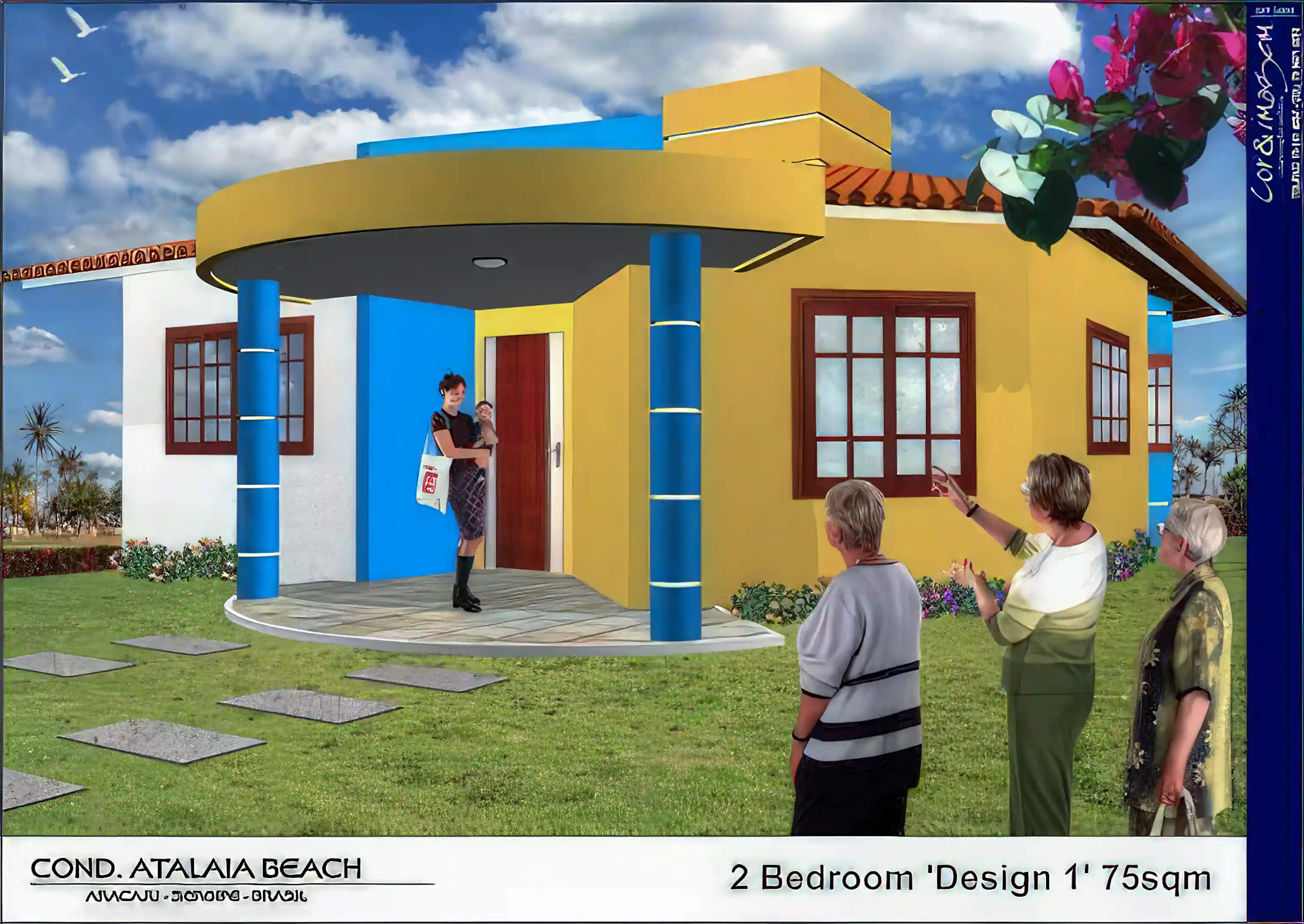 2 bed villa new design!