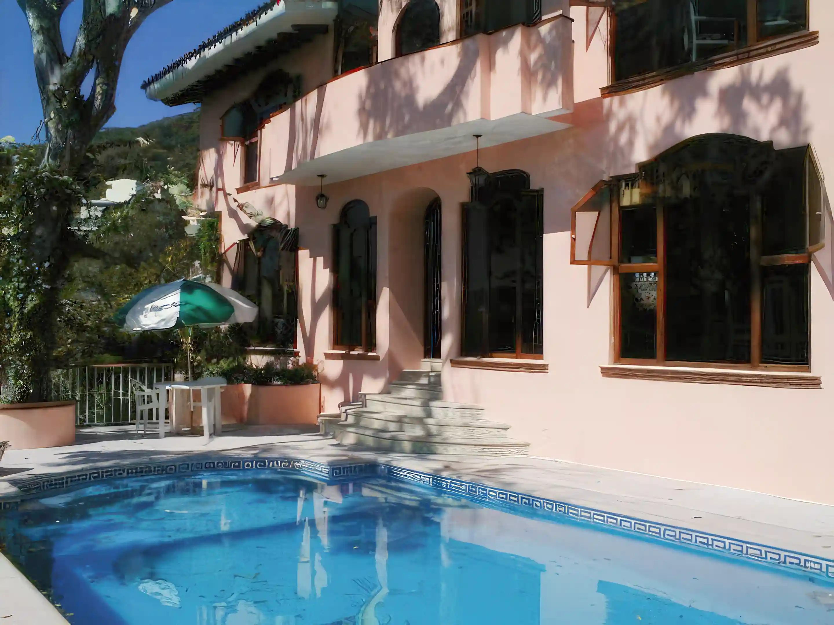 Entrance to Pool area