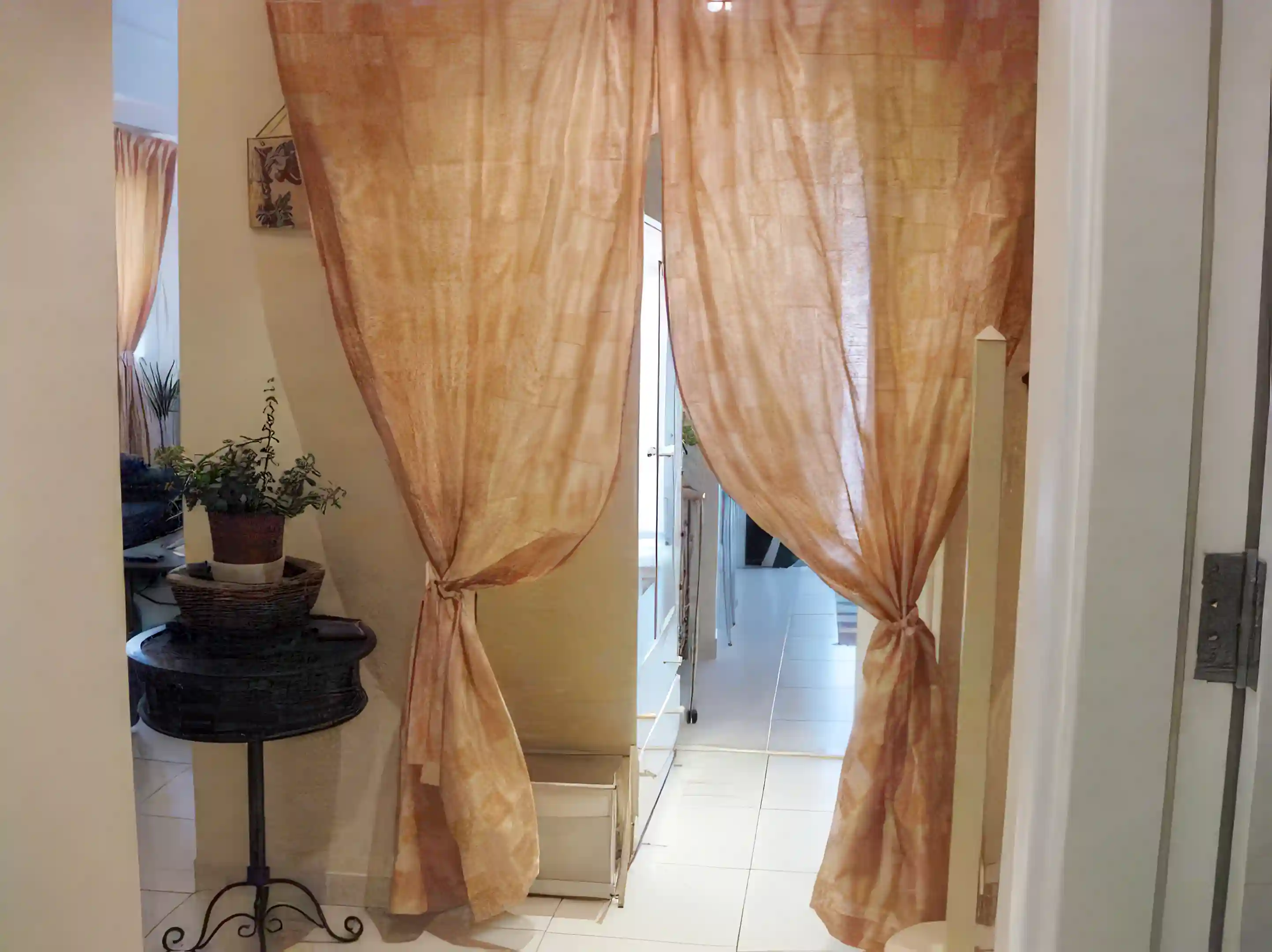 garage entrance view