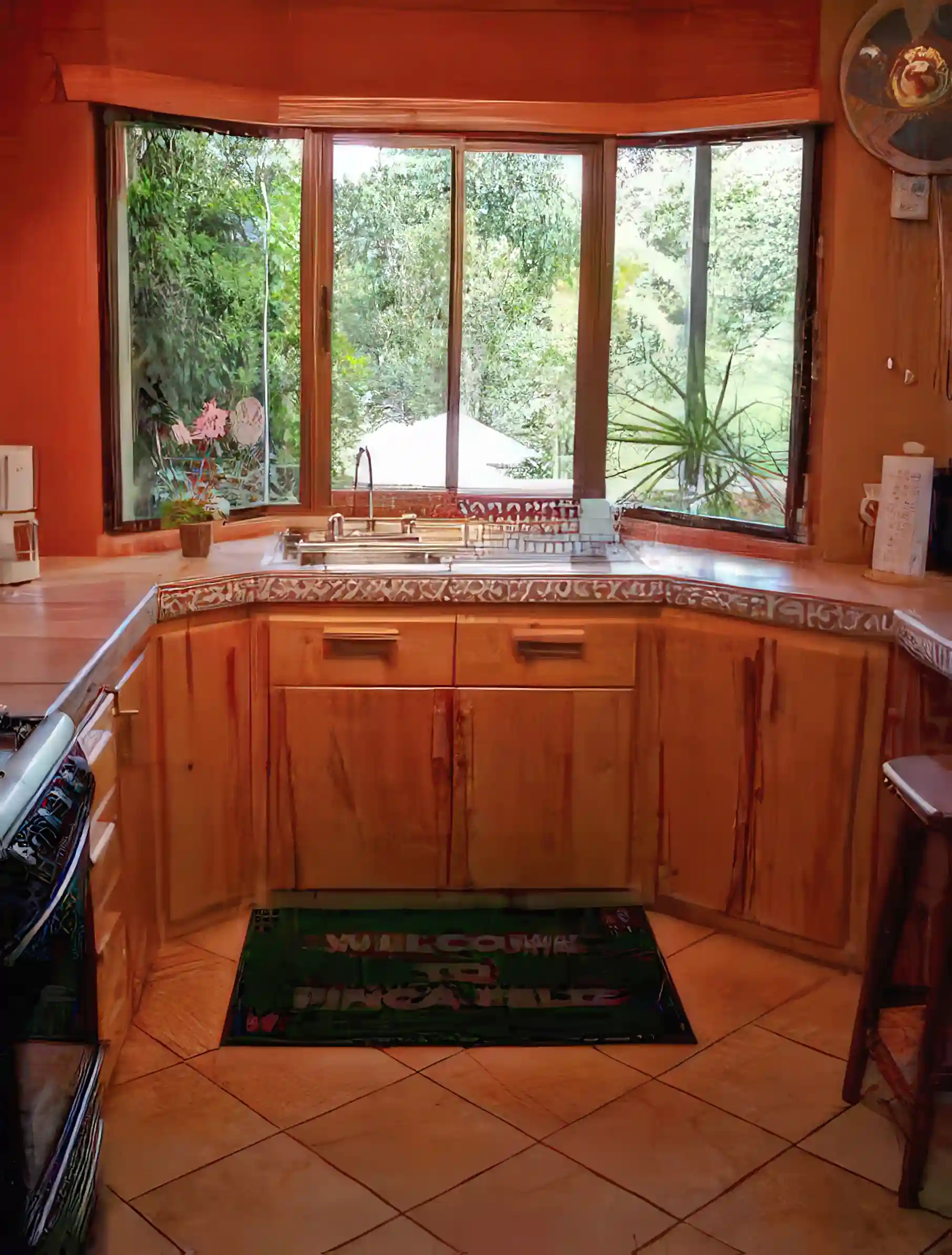 kitchen of guest house