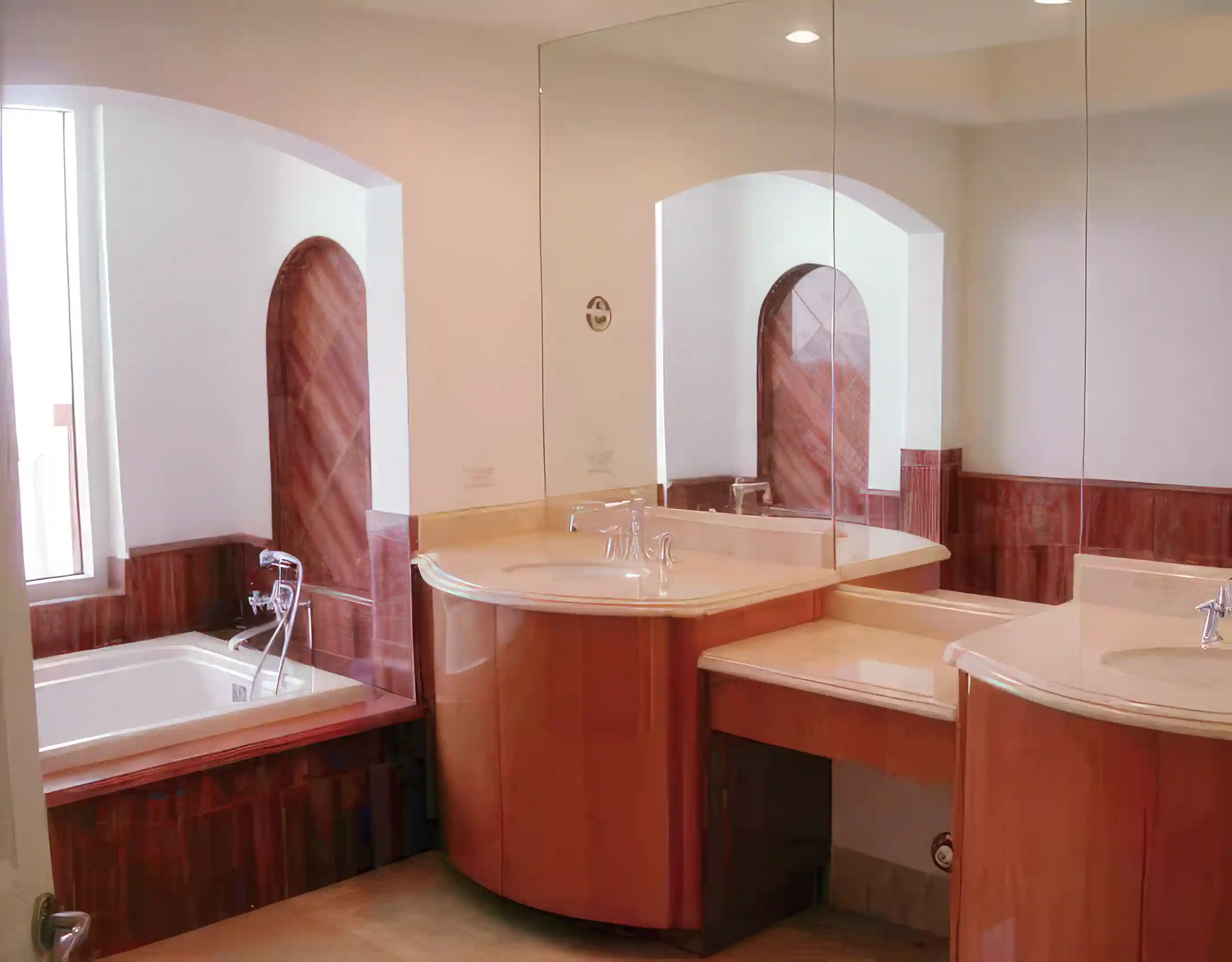 Master bathroom