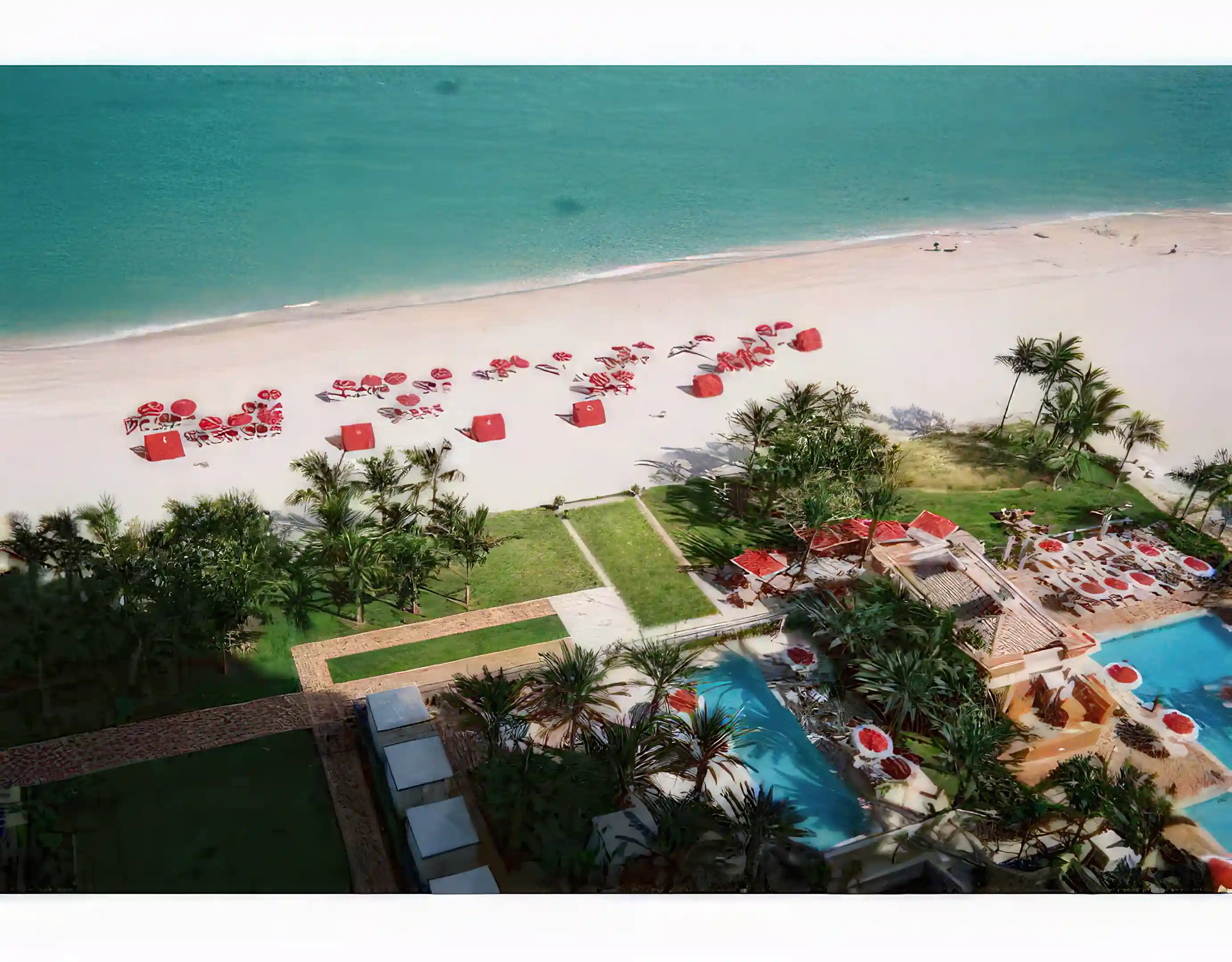 Beach and Pool Club view